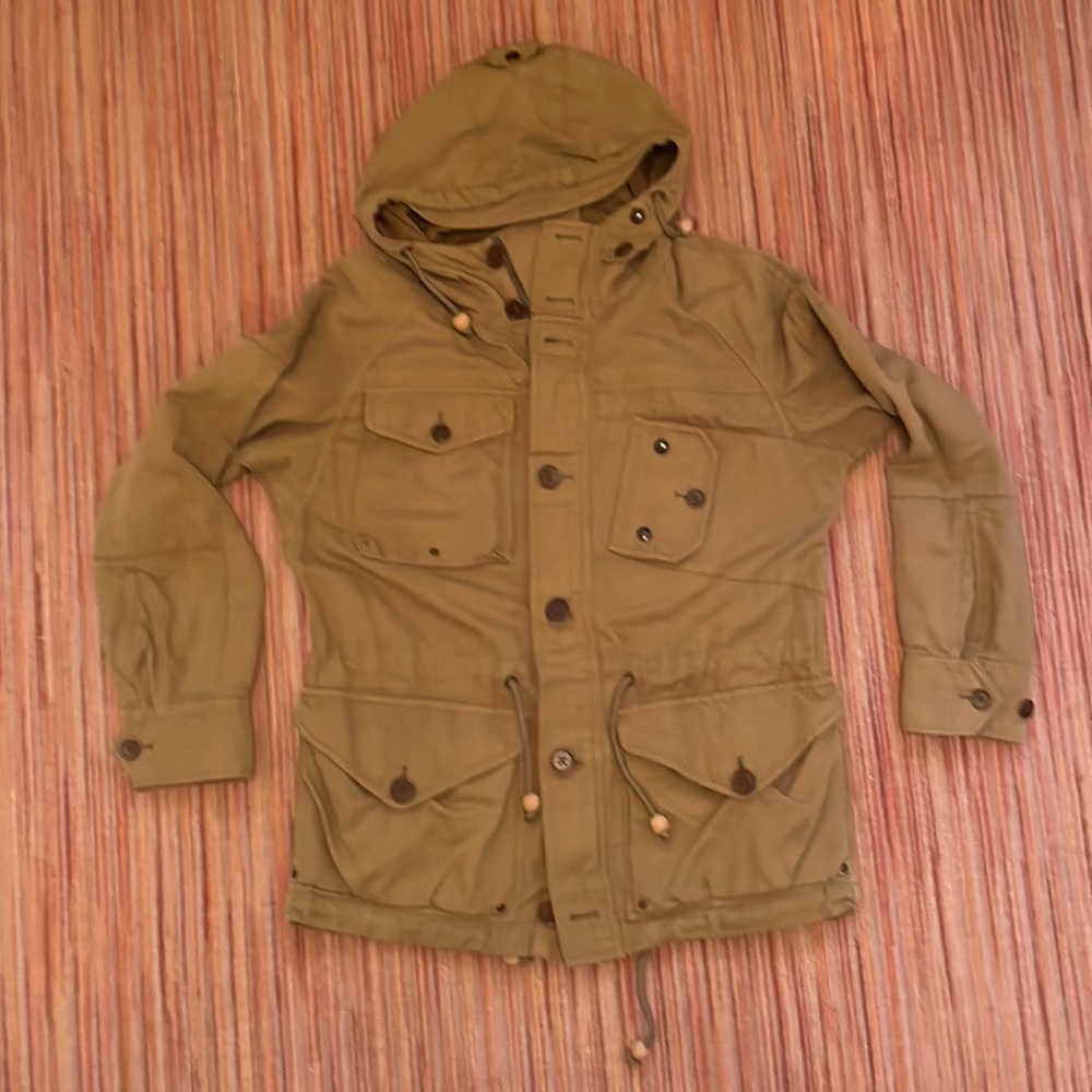 Ralph Lauren Olive Green Utility Jacket with Hood